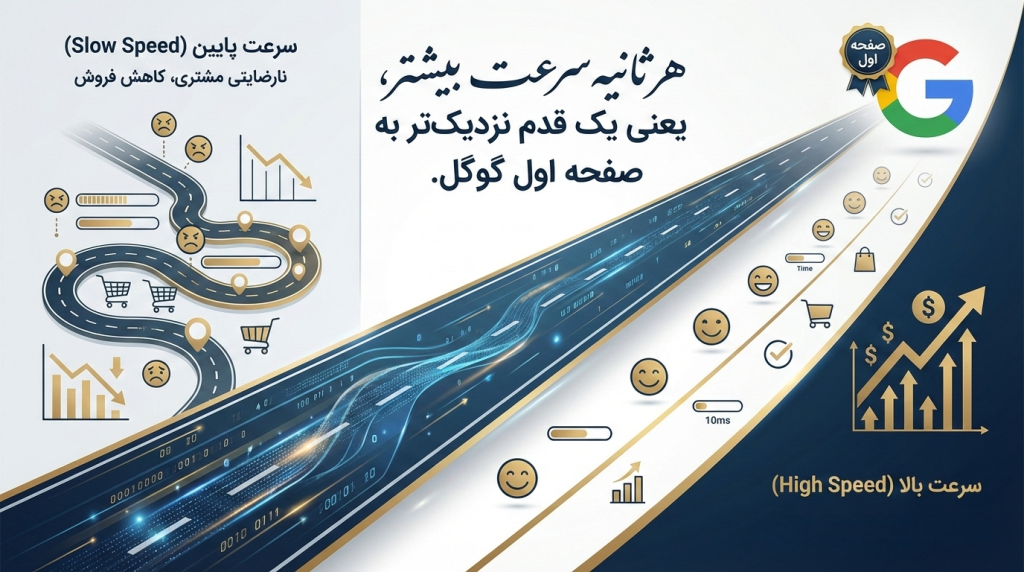 تاثیر افزایش سرعت سایت در خدمات مکران سیستم